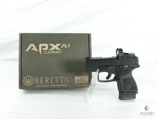 (5666) Beretta APX A1 Carry 9mm Semi-Auto Pistol