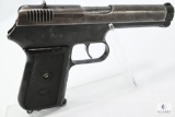 (6006) CZ VZ38 Model 39T Semi-Auto Pistol Chambered in .380 ACP