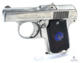 (6407) Melior New Model Type IV Semi-Auto 6.35mm Pistol