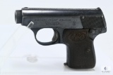 (6416) Walther Model 5 Semi-Auto 6.35mm Pistol