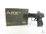 (5667) Beretta APX A1 Carry 9mm Semi-Auto Pistol