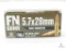 50 Rounds FN 5.7x28mm Ammo. 40 Grain FMJ