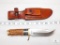 New Schrade Uncle Henry Fixed Blade with Leather Sheath