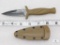 New Smith and Wesson Tactical Fixed Blade Knife with Sheath