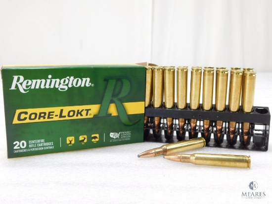 20 Rounds of Remington 30-06 Ammo. 150 Grain Soft Point