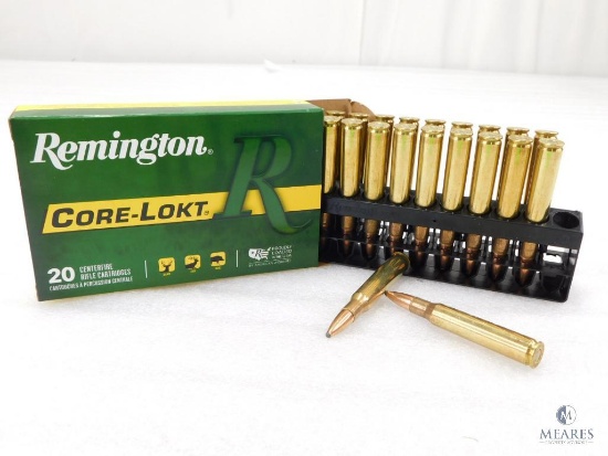 20 Rounds of Remington 30-06 Ammo. 150 Grain Soft Point