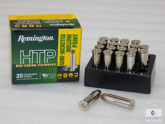 20 Rounds Remington .38 Special Ammo. 110 Grain Hollow Point
