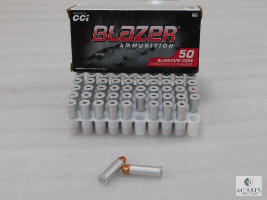 50 Rounds CCI Blazer .38 Special Ammo. 158 Grain FMJ