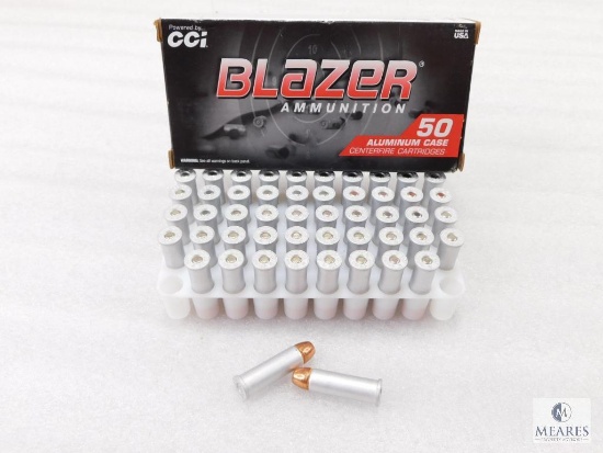50 Rounds CCI Blazer .38 Special Ammo. 158 Grain FMJ