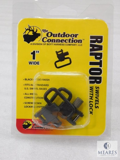 New Outdoor Connection Raptor 1" Rifle Sling Swivels