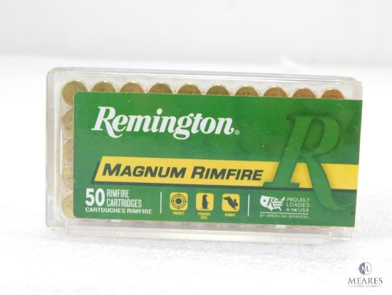 50 Rounds Remington .22 Magnum Ammo. 40 Grain Hollow Point