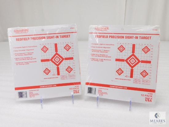 20 Count Champion Redfield Sight in Rifle Targets 16"x16"