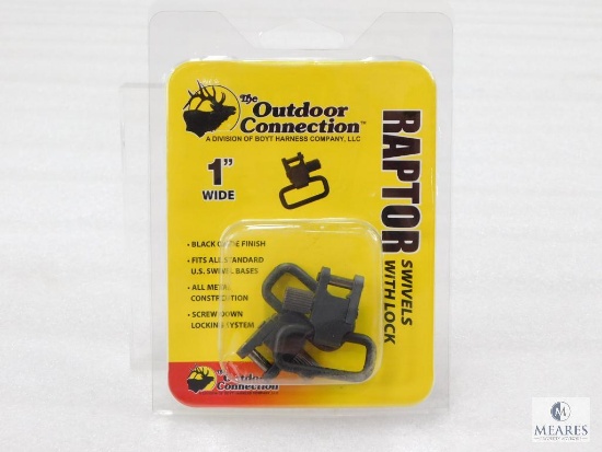 New Outdoor Connection Raptor 1" Rifle Sling Swivels