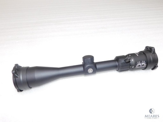 New Sig Sauer 3-9x40mm Rifle Scope. Matte Finish and BDC Reticle