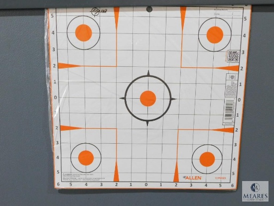 13 Count Allen Sight In Rifle Targets