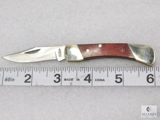 New Schrade Uncle Henry Brown Bear Folder