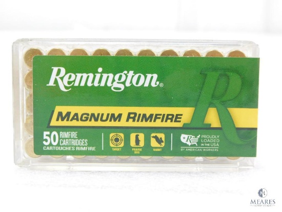 50 Rounds Remington .22 Magnum Ammo. 40 Grain Hollow Point