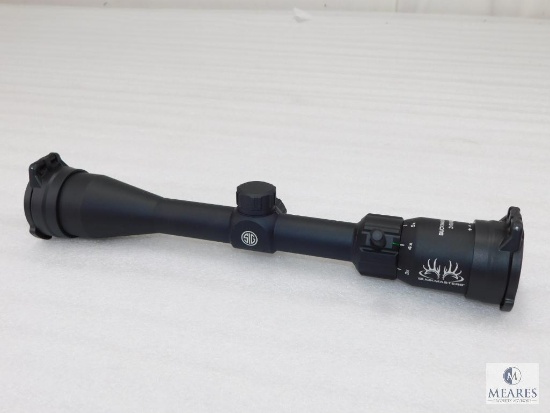 New Sig Sauer 3-9x40mm Rifle Scope. Matte Finish and BDC Reticle