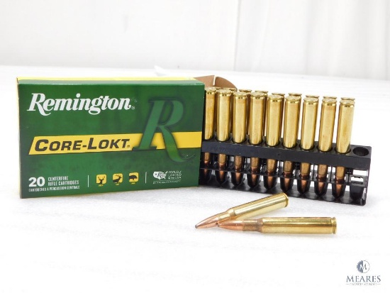 20 Rounds of Remington 30-06 Ammo. 150 Grain Soft Point