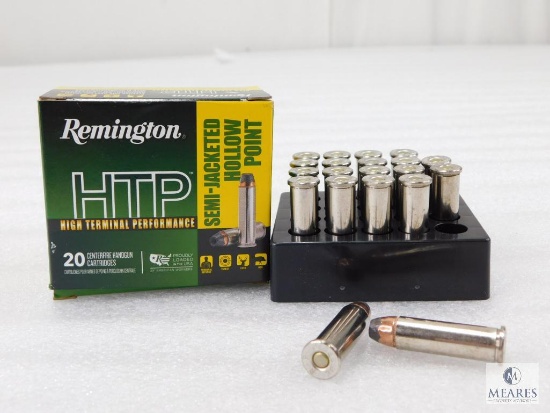 20 Rounds of Remington .38 Special Ammo. 110 Grain Hollow Point