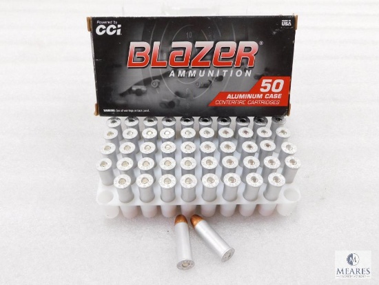 50 Rounds CCI Blazer .38 Special Ammo. 158 Grain FMJ