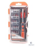 New Birchwood Casey 22 Piece Gunsmith Screwdriver and Bit Set in Hard Case