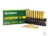 20 Rounds Remington 30-06 Ammo. 150 Grain Soft Point