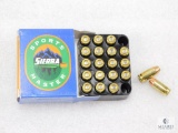20 Rounds Sierra .380 ACP Ammo. 90 Grain Hollow Point Self Defense
