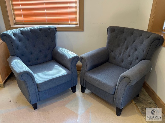 Group of Two Office Arm Chairs