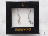 Browning Buckmark Earrings