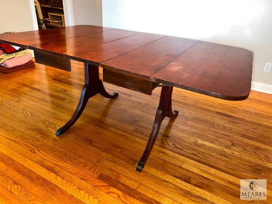 Drop Leaf Dining Table with One Leaf
