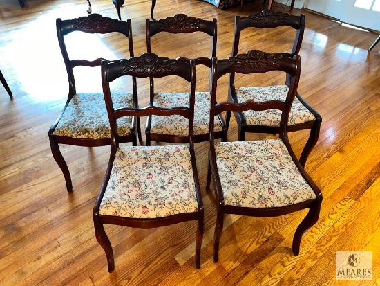Five Dining Chairs