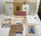 Mixed Lot of Vintage Envelopes and Postage Stamp Materials -With Cancelled Stamps