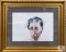 Framed V. Weller Watercolor