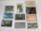 Vintage Postcard Lot with Stamp Collector Items