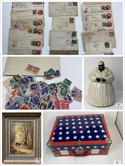 April 2024 Ephemera, Stamp and Art Auction
