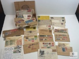 Mixed Lot of Vintage Envelopes, and Cancelled Stamps