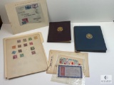 Mixed Lot of Vintage Stamps- Some Cancelled