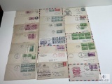 Mixed Lot of Vintage Handwritten Letters and Envelopes - With Cancelled Stamps