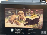 Three Unframed Signed Southeastern Wildlife Exposition Posters