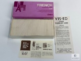Vintage Vis-Ed French Vocabulary Flash Cards