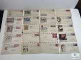 Mixed Lot of Vintage Stamped Envelopes