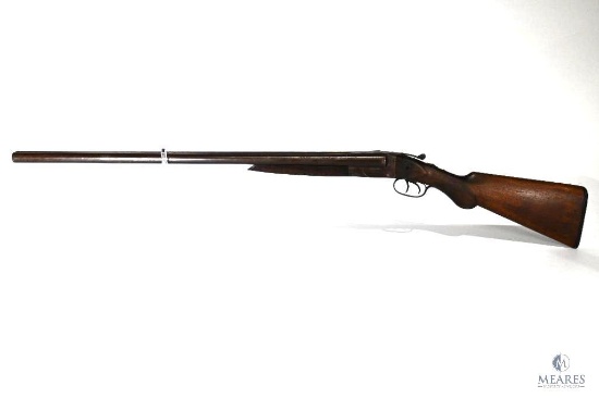 Hunter Arms Co, Fulton Model Double Barrel 12 Ga. Shotgun (4886)