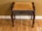 Decorator Stool with Cabriole Legs