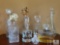 Mixed Lot of Beautiful Glass Decanters, Approximately 9