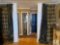 Set of Custom Made Curtains with Rods