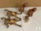 Mixed Lot of Gold Tone Decorative Monkeys