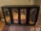 Decorator Quality Black and Gold Cabinet