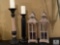 Pair of Lanterns and Candle Holders - 20
