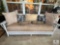 84-inch Wicker Couch with Pillows